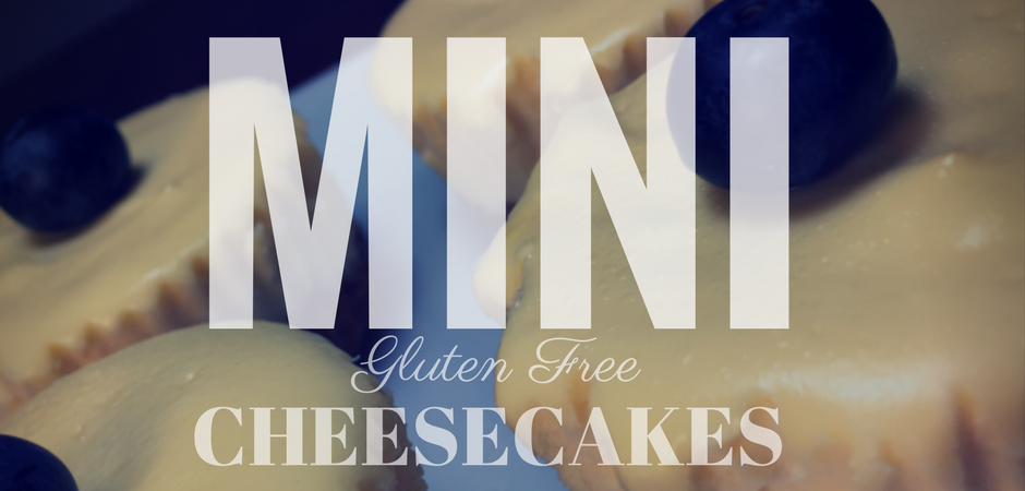 Mini gluten-free cheesecakes