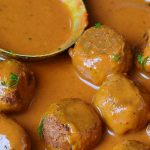 Indian Malai Kofta (Vegan Meatballs)