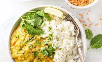 instant pot red lentil curry